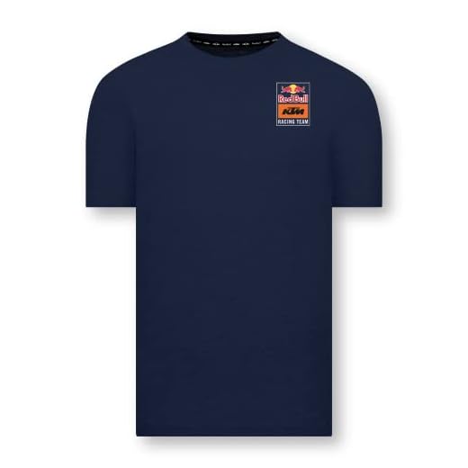 Red Bull KTM Backprint Camiseta, Hombres Large - Original Merchandise