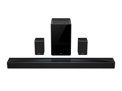 TCL Q85H Pro Soundbar 7.1.4 Kanal, 860W Heimkino-Lautsprecher mit Cinema Surround, Dolby Atmos, DTS:X, Sound Expansion, Bluetooth 5.1, HDMI eARC, USB, Optisch, Premium-Design, Eine Fernbedienung TCL Q85H Pro Soundbar 7.1.4 Kanal, 860W Heimkino-Lautsprecher mit Cinema Surround, Dolby Atmos, DTS:X, Sound Expansion, Bluetooth 5.1, HDMI eARC, USB, Optisch, Premium-Design, Eine Fernbedienung