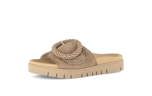 Gabor Damen Pantoletten Frauen Clogs Pantoletten Best Fitting Peanut (18) 38 EU / 5 UK
