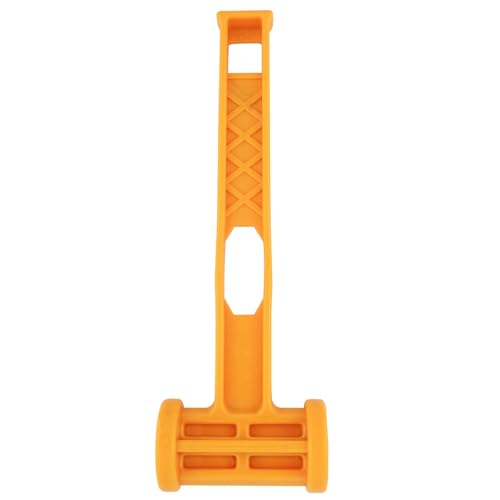Tent Peg Mallet 10in Plastic Tent Spikes Nails Pegs Hammer Camping Tent Stake Mallet Tent Stakes Pegs Mallet with Puller Hook for Backpacking Camping Hiking Outdoor Accessories