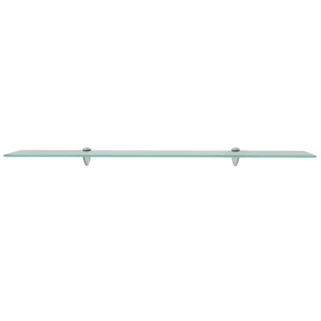 vidaXL Mensola Galleggiante in Vetro 100x20cm Ripiano Muro Espositore Scaffale