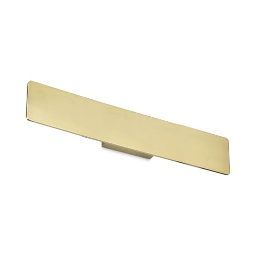 Applique LED Ideal Lux ZIG ZAG laiton doré de 53cm 3000K, l'élégance lumineuse haut de gamme