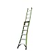 Little Giant Ladders, King Kombo, Professional, 6 Ft. A Frame, 10 Ft. Extension, Single Hinge, Fiberglass, Type 1AA, 375 lbs Weight Rating, (13906-001)