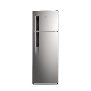 Electrolux Geladeira Electrolux Frost Free 320L Duplex Inox Look (TF38S) 127V
