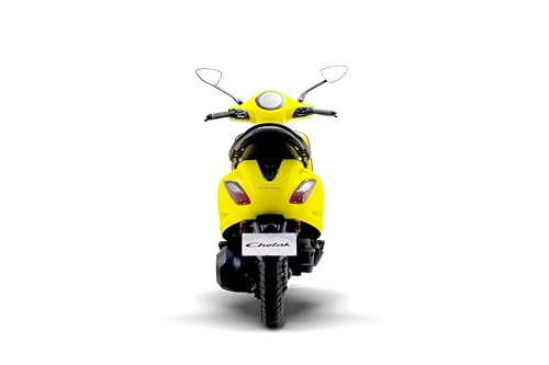 Image of Chetak 3001 by Bajaj Auto High Speed Electric Scooter with charger - Lime Yellow - Ex-Showroom