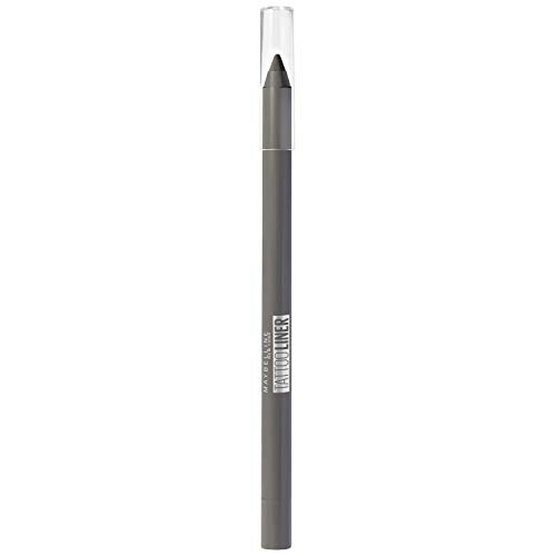 MAYBELLINE Lápiz de Ojos Efecto Tatuaje, Tono 901 Intense Charcoal, 1 Unidad (Paquete de 1)