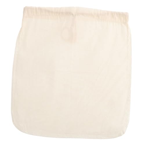 Hemobllo Sachet Filtrant Réutilisable Coton pour Lait de Noix Café et Thé à Maille Fine pour Filtration Infusion et Préparation Alimentaire