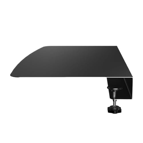 Mihauuke Tisch Erweiterung Für Schreibtisch | Klemmbefestigung Tastaturauszug Für Schreibtisch - Organizer Adapter Verlängerung Für L Form Tischecke Computer Monitor Studium