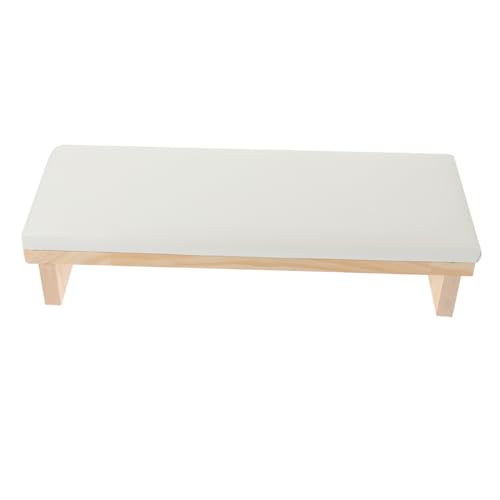 Healvian 無垢 木材 ネイル アート ハンド 枕 テーブル マット ネイル ハンド レスト マニキュア ハンド クッション ネイル アーム レスト For ネイル サロン ハンド スタンド