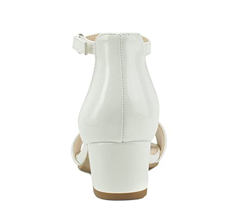 Soda Kids/Children/Girls KICK-2 Wide band Comfortable Sole with Velcor Ankle Strap Block Heel Counter Back Fashion Sandals Shoes2