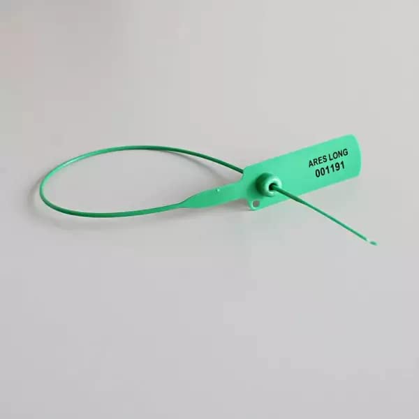 Sigilli Di Sicurezza In Plastica Regolabili - Con Blocco Metallico E Numerazione Laser (1000 Pz) - Verde - Foto 7