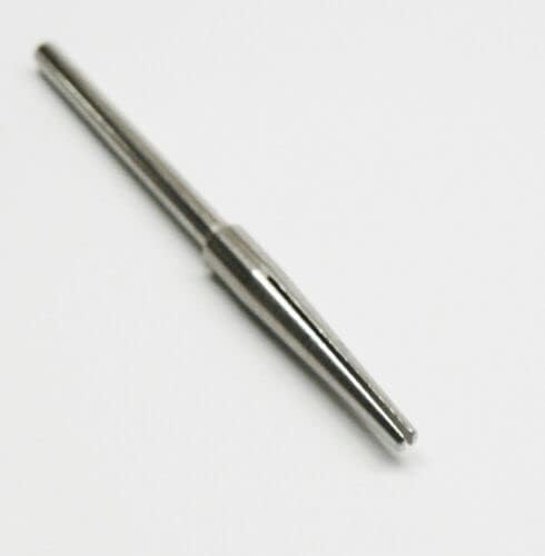 Mini Split Mandrel Tapered Mandrel with Slot for Sandpaper 1/8" Shank Made in Germany by JTS