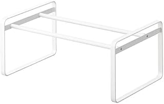 YAMAZAKI home 7209 Frame Adjustable Shoe Rack White
