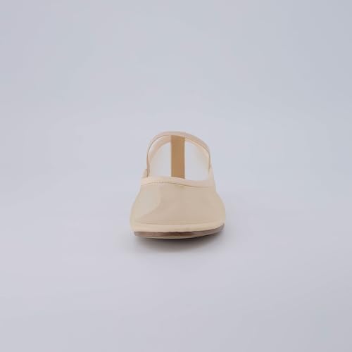 CUSHIONAIRE Women's Echo mesh Bow Flat with +Memory Foam and Wide Widths Available3