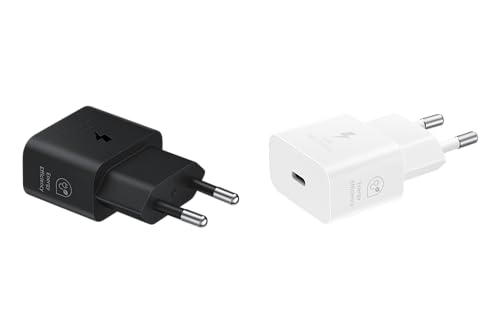 Samsung Schnellladeadapter, Energieeffizientes Ladegerät, USB-C, 25 Watt, Schwarz, EP-T2510N