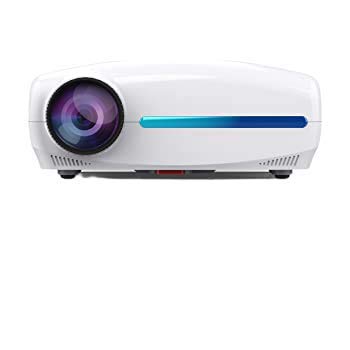 LAZERVISION LV546 Full HD, 7500 Lumens LED Projector, 1920*1080,4D KEYSTON, USB HDMI VGA, Contrast 18000:1,White