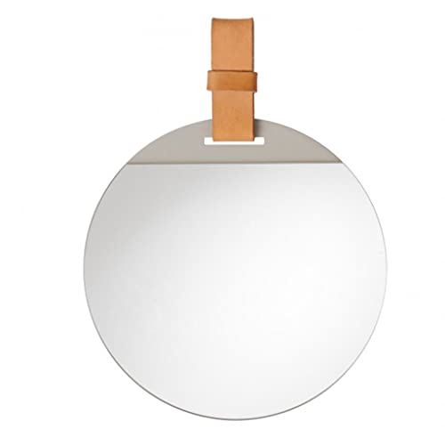 NJYT Espejo baño Espejo Redondo De Espejo De Baño De Pared De Espejo De Espejo De Maquillaje para Dormitorio, Baño, Espejo De Decoración De Sala De Estar Espejos(Size:60CM) Cover