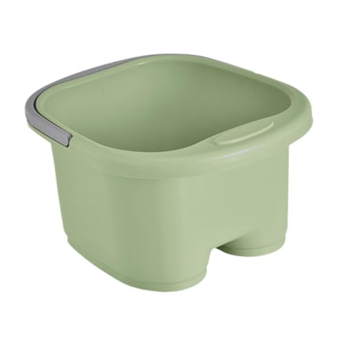 Bañera de pies con masaje y rodillo verde miniatura 1