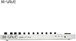 M-VAVE SMK-37 PRO 37-key MIDI clavier avec DX-7 FM Synthétiseur, sans fil MIDI & 8 Séquenceur de motif, 1.54" Écran, RGB Plaquettes, arpège et avec 16 Pads de tambours rétroéclairés, 8