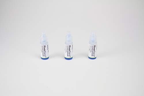 3pc RiverBand Surgical Vet Skin Glue Tissue Wound Cut Closure Veterinary Adhesive 2mL Bottle w/ 12pc Tips Straws