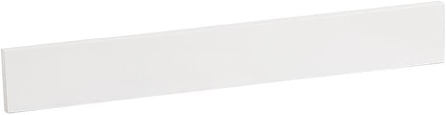 Elegant Decor Napoli 32" Engineered Stone Backsplash in Ivory White