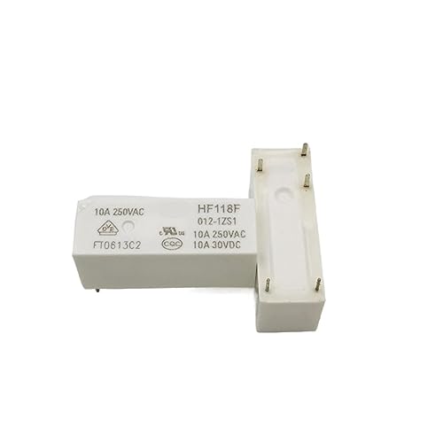 Relais de puissance HF118F 012-1ZS1T 12V CC 10A composant de commutation à 5 broches