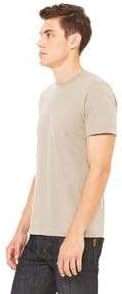 Product of Brand Bella + Canvas Unisex Jersey Short-Sleeve T-Shirt - Heather TAN - L - (Instant Savings of 5% & More) - Image 3