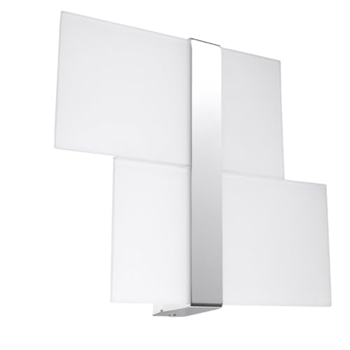 Image of SOLLUX Steel Lighting LED Bulb Minimalist Design lampshade Easy Installation Massimo Chrome Wall Lamp