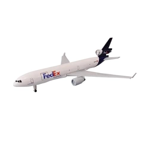 Modèle d'avion MD-11 Fedex Express de 20cm pour décorations de bureau - 3