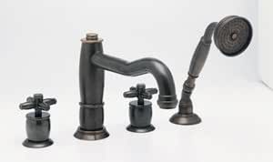 Amazon.com: Rohl Chrome Michael Berman Gotham Spout Tub Filler Faucet ...