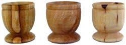 Limited Edition 15 Olive Wood Communion Cups Set by Made in Bethlehem