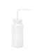 Vestil BTL-WW-16 Wide Mouth Low Density Polyethylene (LDPE) Round Squeeze Wash Bottle with Wide Neck and Clear Cap, 16 oz Capacity, Translucent