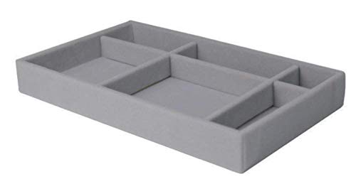 YRHH Tiroir De Rangement De Bijoux, Plateaux De Bijoux en Velours, Organisateur De Bijoux De Bijoux D'insertion De Tiroir Empilable-A