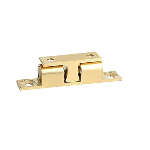 Loquet à double rouleau avec tension réglable anti-claquement
