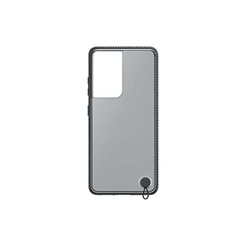 Image of Samsung Galaxy S21 Ultra Official Clear Protective Cover (Black, S21 Ultra)