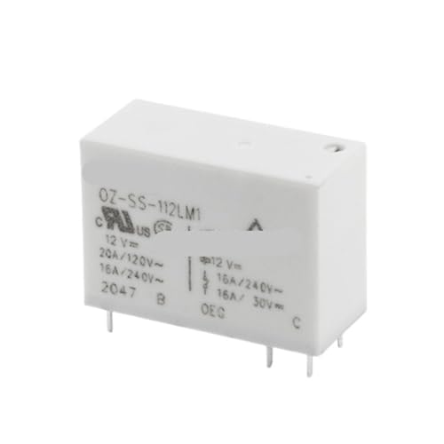 Relais OZ-SS-112LM1 16A haute performance 6 broches 12VDC