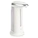 com-four® Dispensador de jabón con Sensor - Dispensador automático de jabón - Dispensador a Pilas para jabón, etc. (01 Pieza - Blanco)