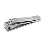 TWEEZERMAN Corta-unhas (para unhas grossas, corta-unhas dos pés com abertura larga e cabo grande, extra forte), aço inoxidável
