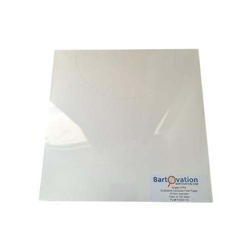 Image of Botanical Qualitative Extraction Cellulose Fast Coarse Phase 1 Filter Paper 18.5 cm [100 Discs]