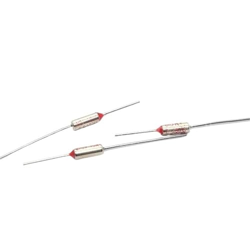 Fusible de température 10A 250V 70°C en métal pour protection thermique, lot de 10 pièces