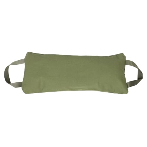 Bolsa de arena para fitness portátil de lona para yoga y levantamiento de pesas