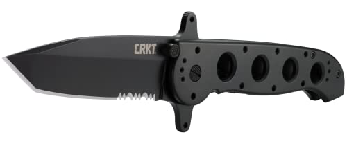 Image of Columbia River Knife and Tool's M16-14SF Big Dog Aluminum Tanto Blade Combo Edge Knife