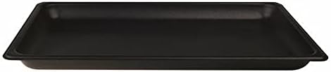 Pentole Agnelli Gastro norm Baking Sheets and Pans, Dimension 53 x 32.5 x 4 cm, Aluminium Black, 53x32.5x4 cm