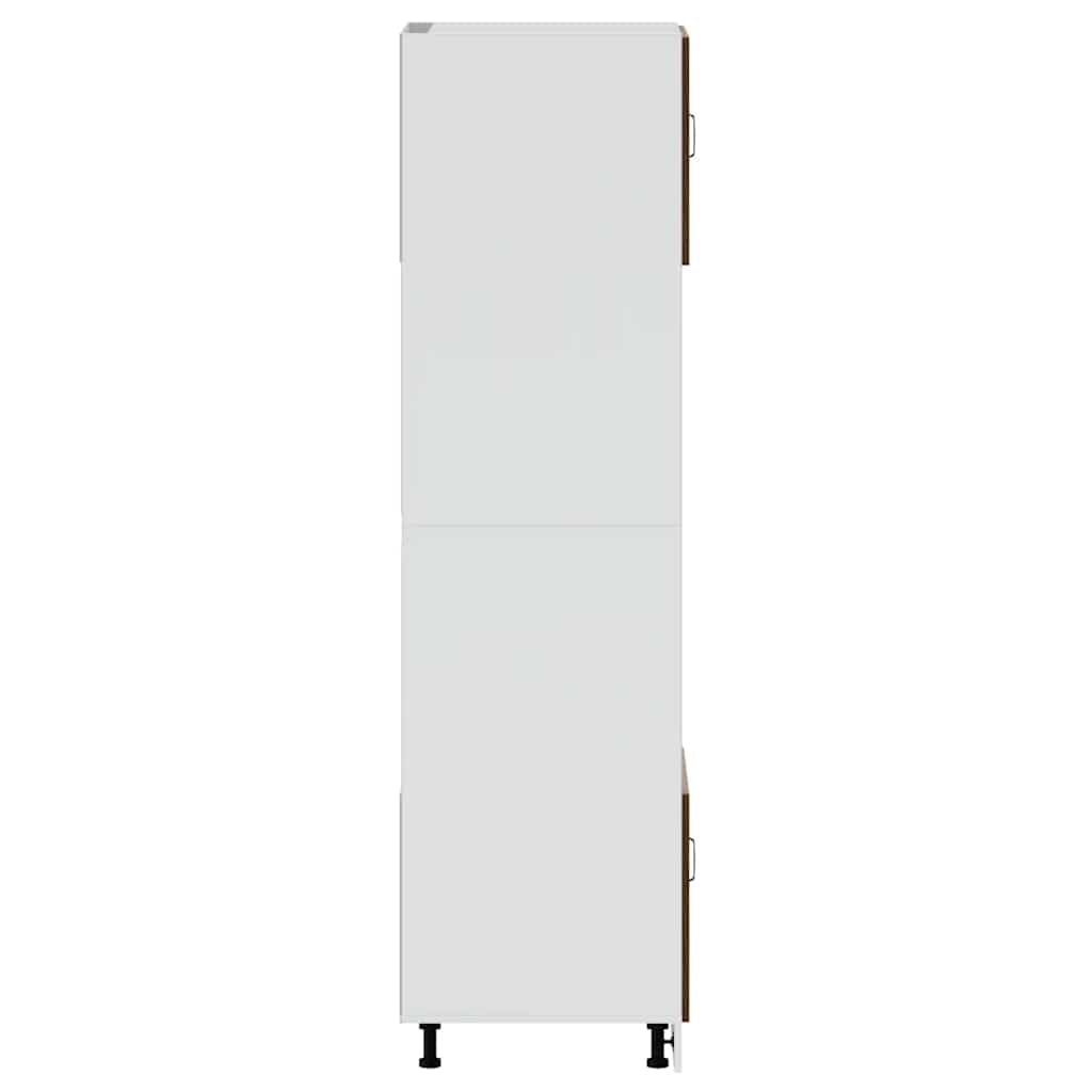 Generico Armadi Forno 2 pz Kalmar Rovere Marrone in Legno Multistrato,Mobili,Armadietti e portaoggetti,Pensili da cucina-3315038