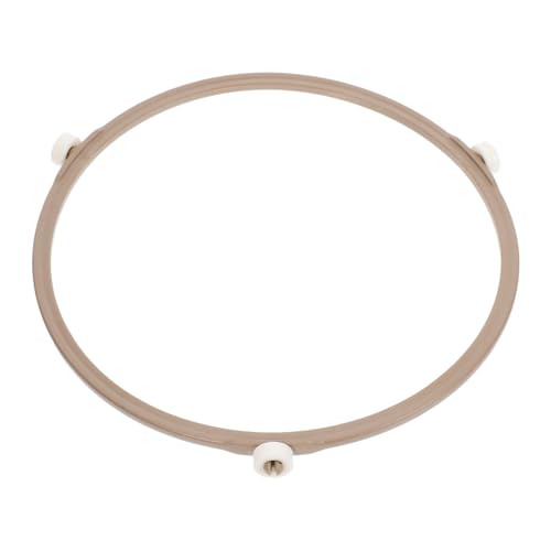 IWOWHERO Microwave Oven Tray Support Sturdy Round Oven Ring Compatible Oven Ring Roller for Microwave Replacement