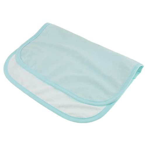 Protector de colchón para incontinencia impermeable y lavable azul 2