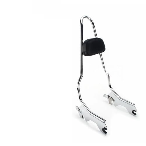 Coussin dossier passager détachable avec support robuste pour Softail