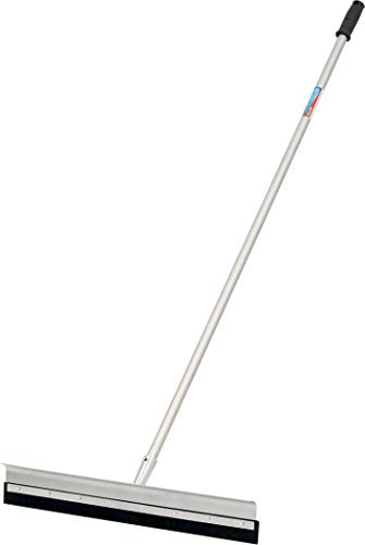 Unger Professional Aquadozer Max Kit With 24" Smooth Surface Straight Floor Squeegee And 48" Dual End Pole #TOP25