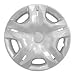 OEM Style Silver Hubcap Wheel Covers for 10-12 Nissan Versa (Set of 4) 15-inch