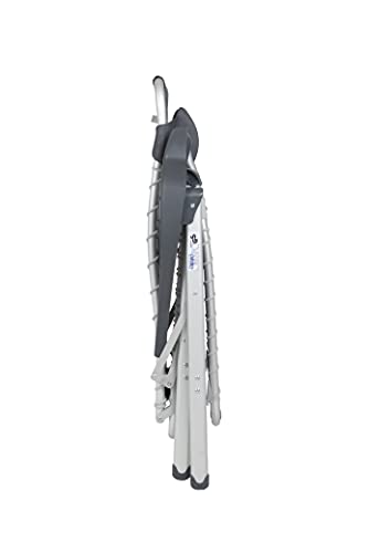 Miniatura 11 de Crespo Al 232-M-40 - Tumbona G.Relax Con Patas Tubo Oval, Multifibra, Color Gris Antracita